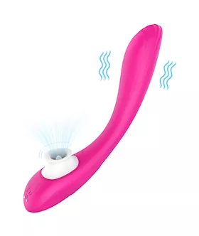 Amore Sucked Down Below Suction Vibrator