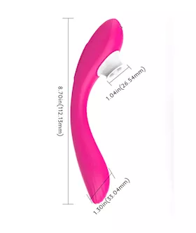 Amore Sucked Down Below Suction Vibrator