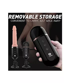 Duke Remote Controlled Adjustable Thrusting Dildo