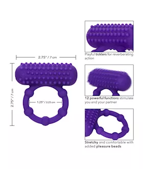 Silicone Rechargeable 5 Bead Maximus Ring