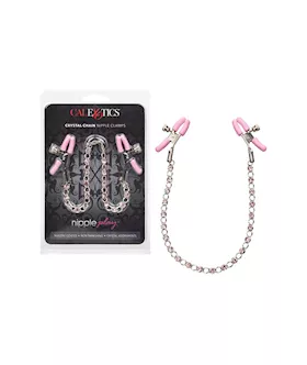 Nipple Play Crystal Chain Nipple Clamps