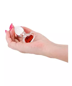 Crystal Desires Red Heart Small