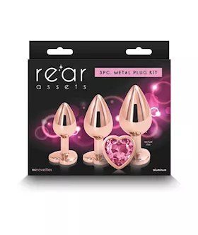 Rear Assets Trainer Kit Rose Gold Pink Heart