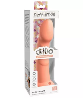 Dillio Platinum Super Eight G-spot Dildo