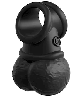King Cock Elite Vibrating Crown Jewels
