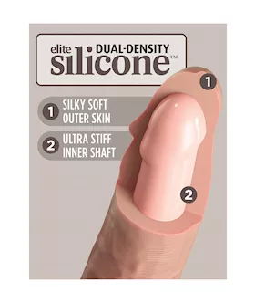 King Cock Elite Ultimate Vibrating Silicone Body Dock Kit