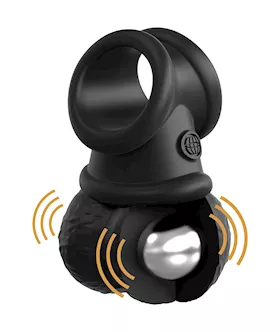 King Cock Elite Ultimate Vibrating Silicone Body Dock Kit
