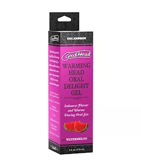 Goodhead Warming Head Oral Delight Gel Watermelon 4 Fl. Oz