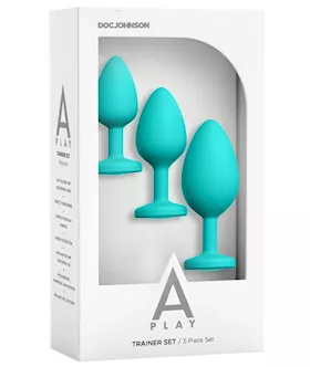 A-play Trainer Set 3 Piece Set Teal