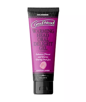 Goodhead Warming Head Oral Delight Gel Cotton Candy 4 Fl. Oz