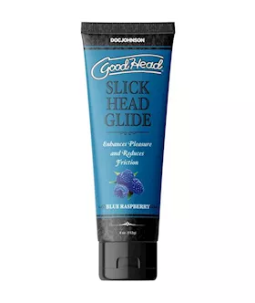 Goodhead Slick Head Glide Blue Raspberry 4 Oz