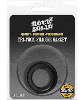 Rock Solid Tri Pk Silicone Gasket Black
