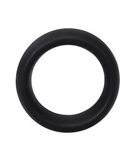 Rock Solid The Silicone Collar Sm Black