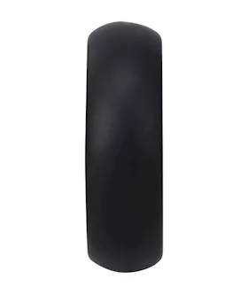 Rock Solid The Silicone Collar Sm Black
