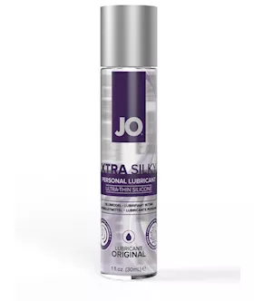 JO Xtra Silky Thin Silicone Original Lubricant