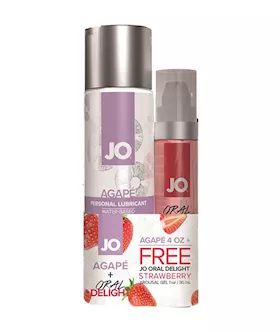 Jo Agape And Oral Delight Strawberry Set