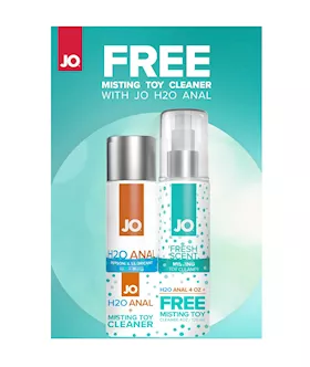 System Jo H2o Anal Original Lubricant + Misting Toy Cleaner