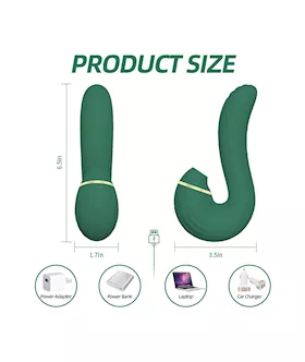 Amore Cradle Suction Vibrator With Heating