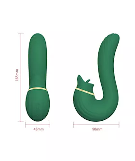 Amore Bow Licking Vibrator With Heating