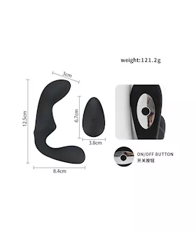 Kinki Abstract Prostate Vibrator With Remote