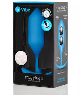 B-vibe Snug Plug 5 Blue