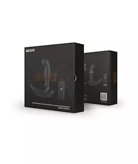 Ride Remote Control Prostate Dual Motor Vibrator Black