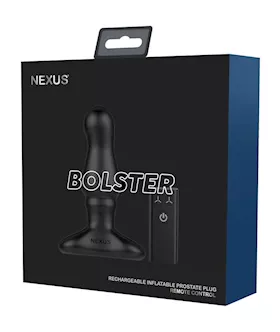 Bolster Butt Plug With Inflatable Tip