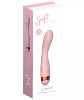 Soft By Playful Lover Rechargeable G-spot Vibrator Pink