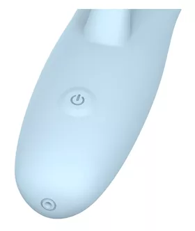 Soft By Playful Amore Rechargeable Rabbit Vibrator Blue