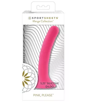 Please Silicone Dildo Pink