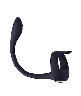 Kinki Vibrating Cock Ring With Anal Probe