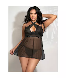 Drama Queen 2-piece Babydoll Set