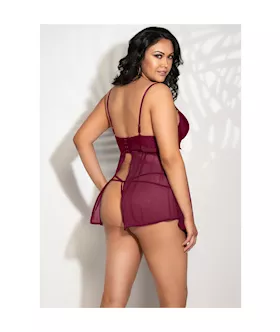Drama Queen 2-piece Babydoll Set