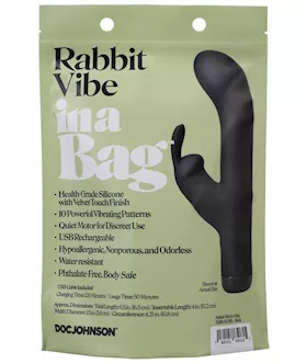 Rabbit Vibe In A Bag Black