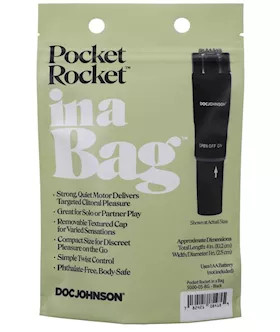 Pocket Rocket In A Bag Black