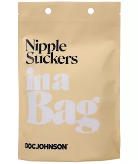 Nipple Suckers In A Bag Black