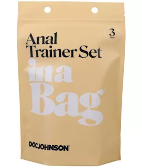 Anal Trainer Set In A Bag