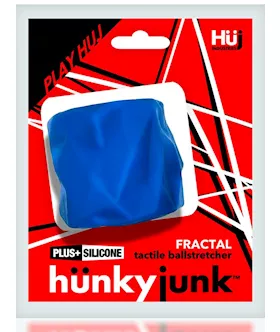 Hunkyjunk Fractal Tactile Ballstrtcher Teal Ice