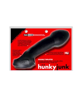 Hunkyjunk Double Thruster Double Penetrator Sling Tar Ice