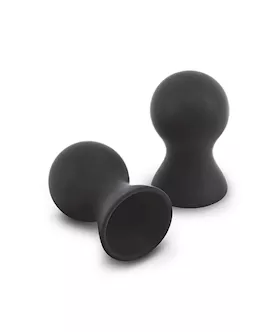 Size Up NIPS Silicone Nipple Suckers Black