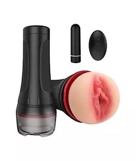 Herculean Remote Controlled Vibrating Masturbator