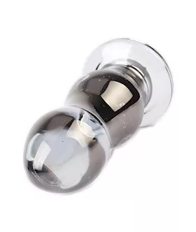 Luci Infinity Vibrating Glass Butt Plug