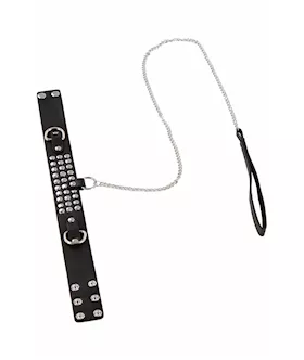 Kinki Studded Collar With Leash