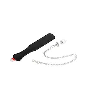 Heart Paddle With Butt Plug