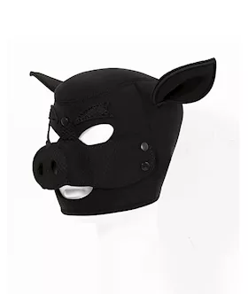 Pig Play Hood With Detachable Snout