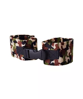 Camouflage Mask And Cuffs Set