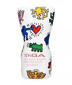 Tenga KEITH HARING CUP Gentle Tube Masturbator