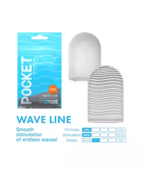 POCKET TENGA Wave Line Stroker