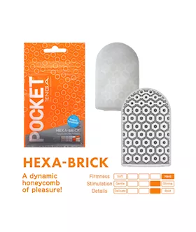 POCKET TENGA HEXABRICK Stroker