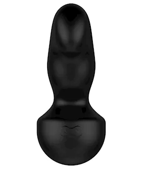 Gyro Vibe Extreme  Hands Free Vibrating Dildo Black